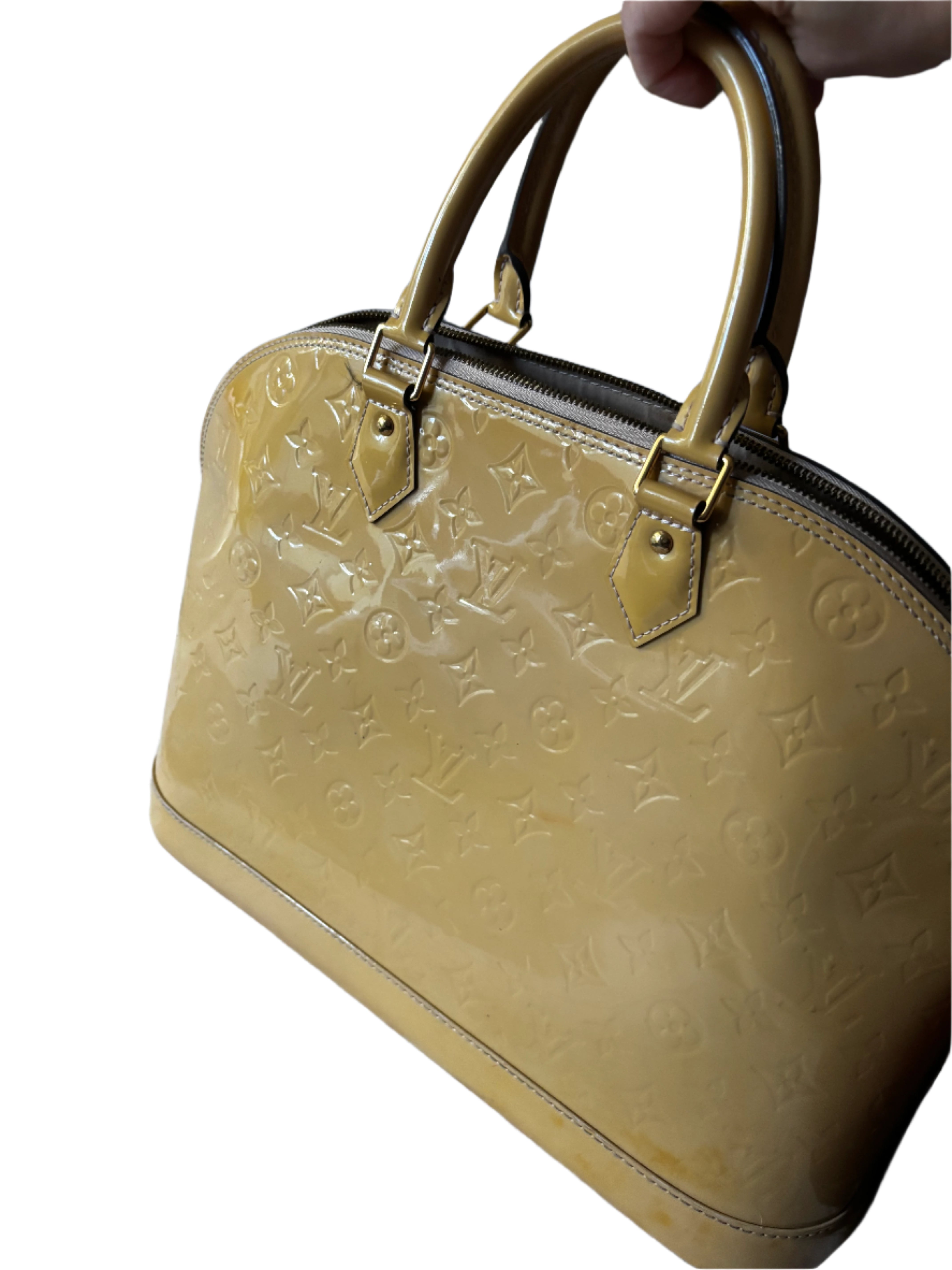 Louis Vuitton Alma Monogram Vernis Alma GM